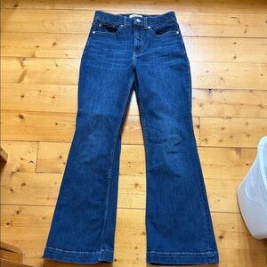 SPANX Dark Blue Flare Women's Jeans